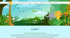 Desktop Screenshot of celebrationpediatricdentistry.com